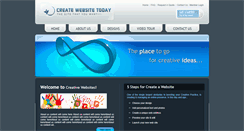 Desktop Screenshot of createwebsitetoday.com